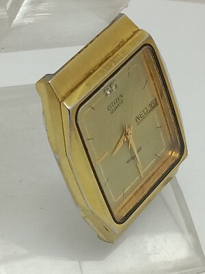 Citizen 2880-264126 Quartz Day/Date Vintage Men's Watch For Parts
