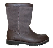 Ugg Womens Boots Sz 5 Riverton Brown Leather / Suede Sheepskin 3296 (No Insoles)