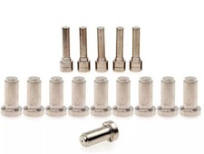 15pcs Plasma Electrode Tip 50A Nozzle 20862 20861 for ESAB PT-31XL PT-31XT Torch