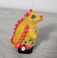Wind Up Yellow Dinosaurs Dragon Working Condition WR1