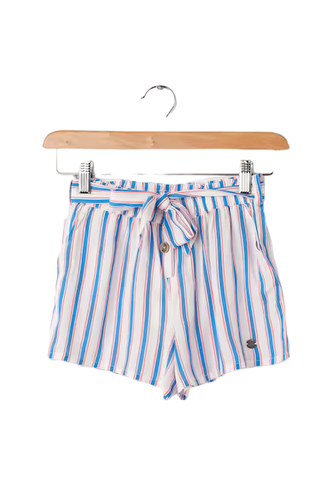 Short Fille En Denim Foncé Pepe Jeans Taille 10J (environ 134 Cm) - Neuf Sans étiquettes - Style Jean Décontracté