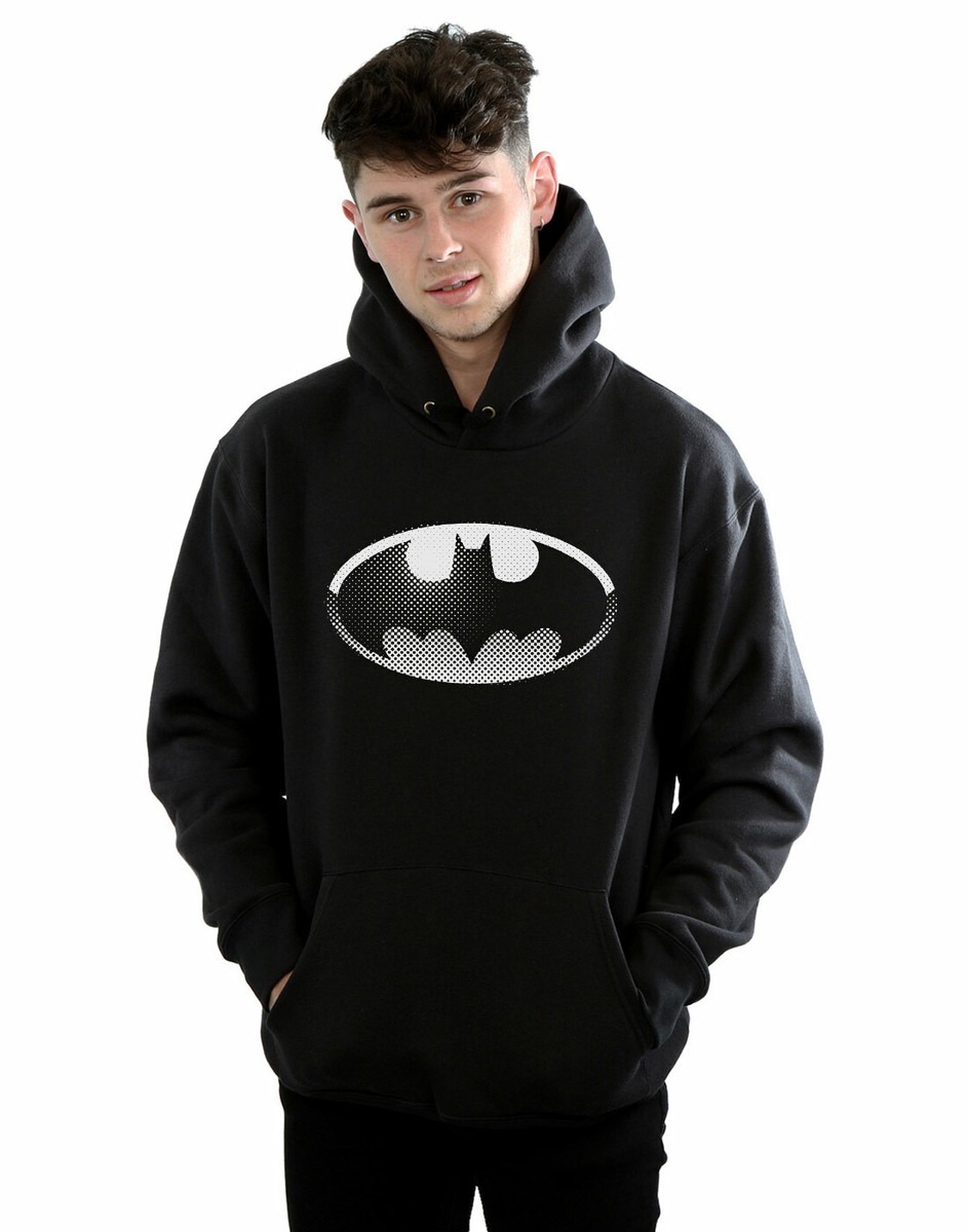 DC Comics Men's Batman Spot Logo Hoodie