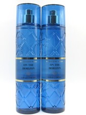 BATH  BODY WORKS ON THE HORIZON FRAGRANCE MIST BODY SPRAY 8 OZ LOT OF 2 PCS 