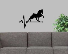 Walking Horse Wall Decal lifeline sticker TP 1183 tennessee walker horse gift