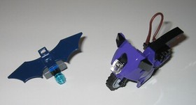 6858 LEGO Batman Catwoman Catcycle Chase 100% Complete box Instructions EX COND
