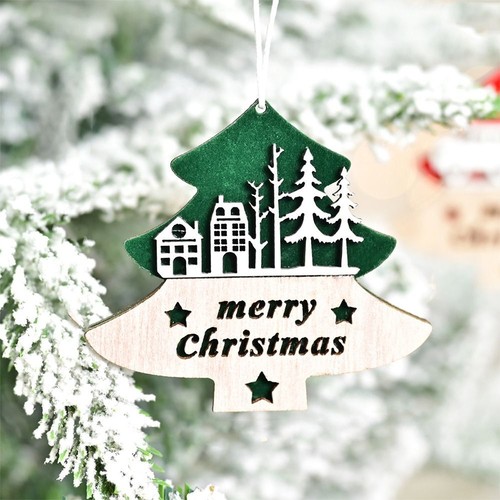4pcs Cartoon Plush Christmas Tree Ornament Children Gifts - Picture 2 of 9