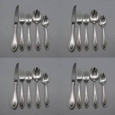 Oneida Stainless - AMERICAN HARMONY - Service for Four - 20pc Set * USA