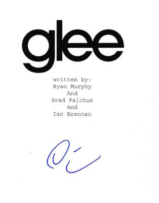 DARREN CRISS SIGNED GLEE SCRIPT AUTHENTIC AUTOGRAPH FOX COA