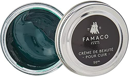 Famaco Shoe Cream Wax Polish Colour Protection Smooth Leather Shine - PINE THUYA