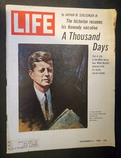 LIFE MAGAZINE NOVEMBER 5, 1965 JOHN F KENNEDY A THOUSAND DAYS B49:2020