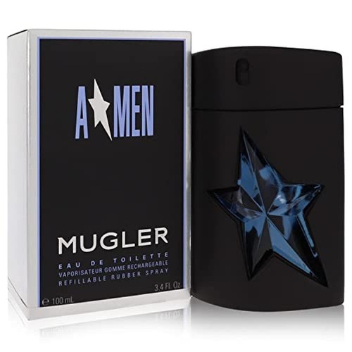 Angel A * Men by Thierry Mugler Cologne for Men 3.3 oz EDT Refillable