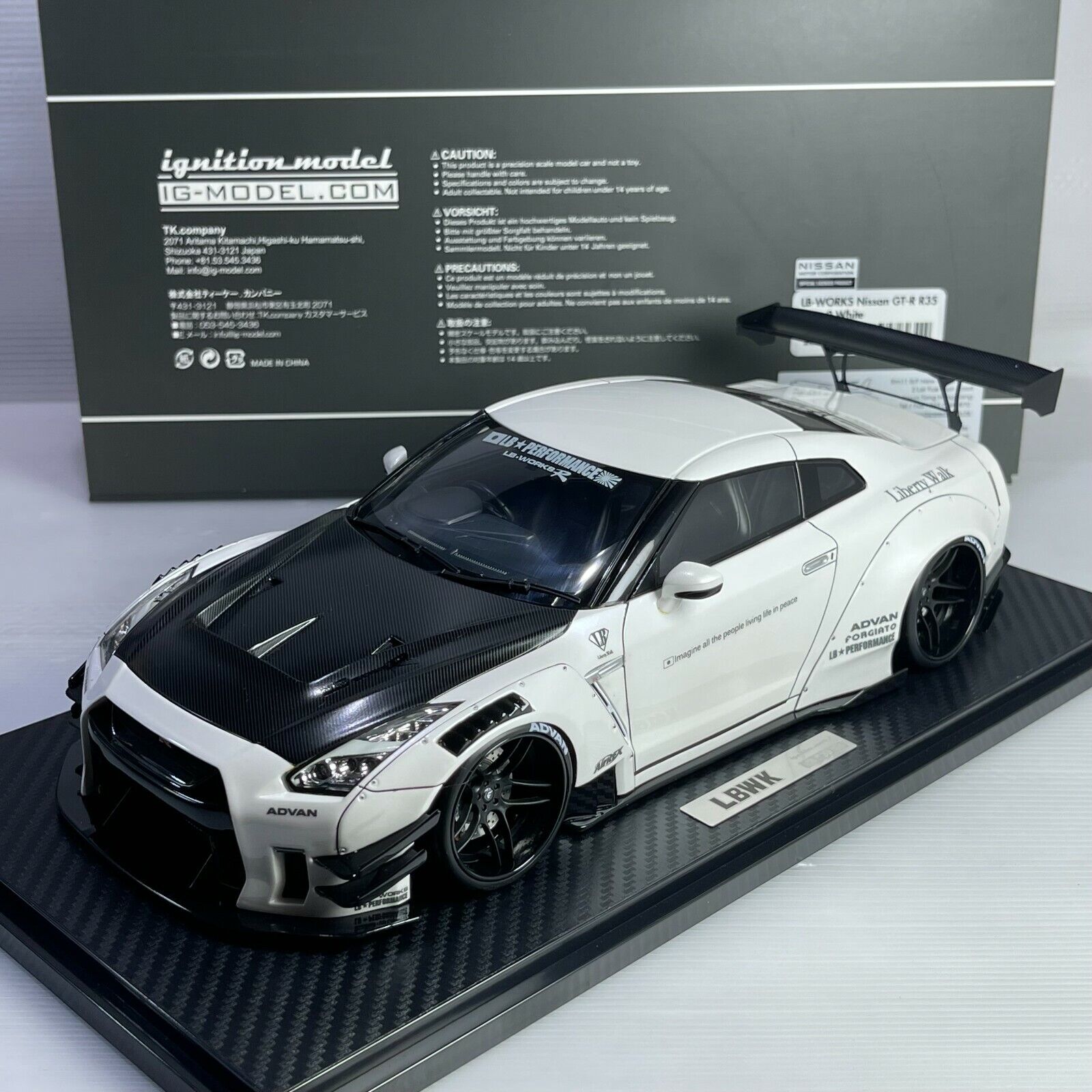 イグニションモデル LB-WORKS Nissan GT-R  R35