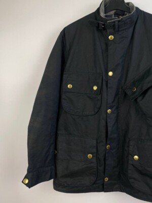 Barbour International M7 Motorcycle jacket NATO british army waxed