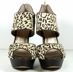 leopard print platform shoes