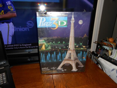 PUZZ3D EIFFEL TOWER OVER 3FEET STURDY-BACKED 703 PIECES FACTORY SEALED FREE SHIP