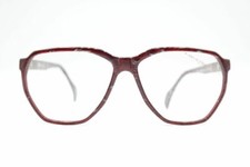 Vintage Neostyle VIP 130 244 Red Square Glasses Frame Eyeglasses NOS
