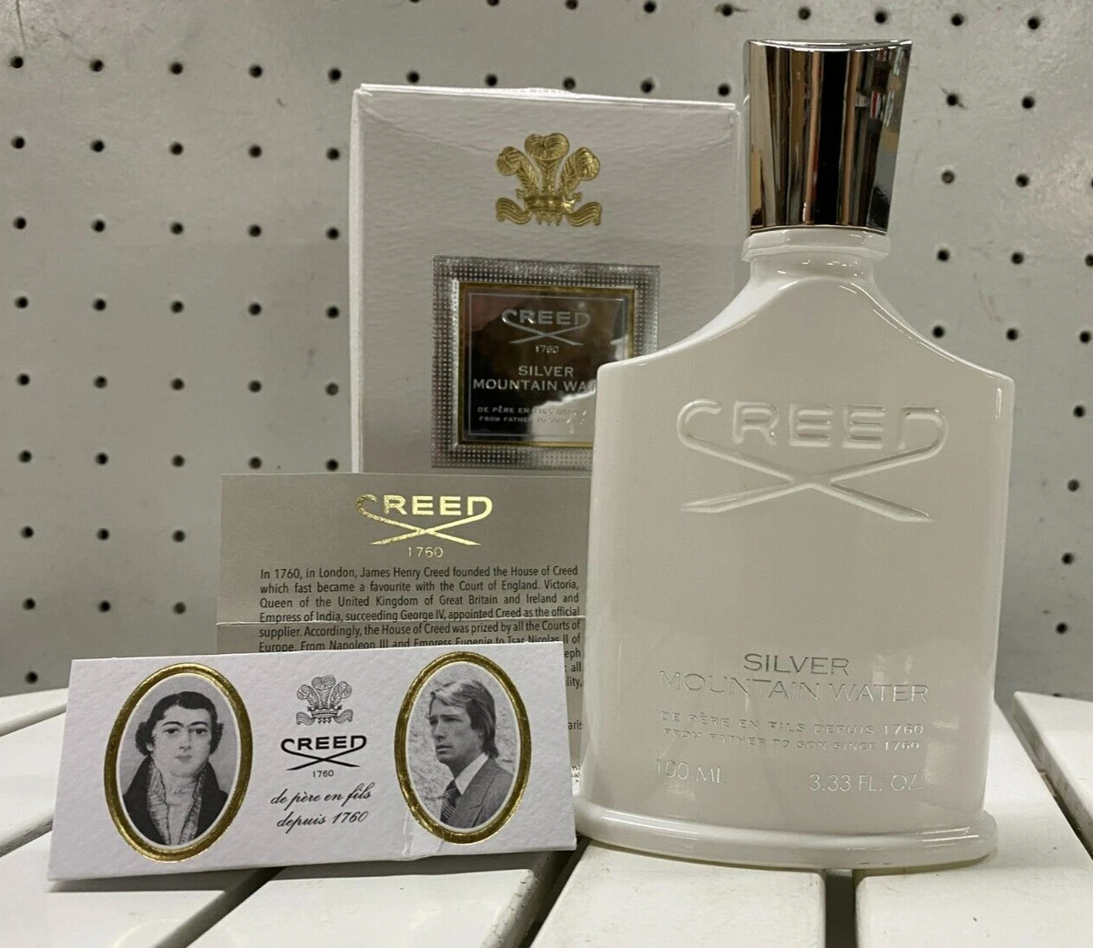 creed silver cologne