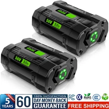 5 Ah Lithium-ion Battery for EGO 56V Cordless Power+ Tool BA2800T BA4200 BA1400T