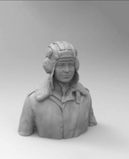 Unpainted Unassembled1/16 Resin MilitarGarage Driver Figure model  Kit 