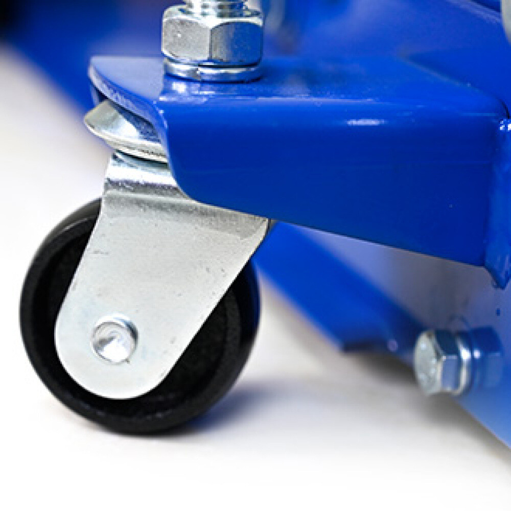 Low-Position Steel Vehicle Floor-mounted Hydraulic Jack with Dual-piston 3-Ton