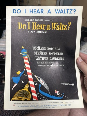 M DO I HEAR A WALTZ Stage Musical Sheet Music   Do I Hear A Waltz 