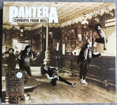 Pantera Cowboys From Hell 3 CD Digipak 20th Anniversary Reissue Remastered Demos