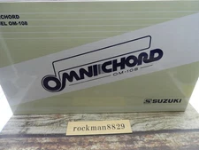 Suzuki OM-108 Omnichord Strumplate Auto Bass Chord Electronic Musical Harp NEW