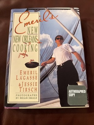SIGNED Emeril's New New Orleans by Emeril Lagasse 1993 Hardcover Book