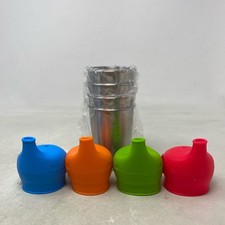 SunZio 10oz Stainless Steel Sippy Cups