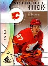 2024-25 Upper Deck Sp Game Used Authentic Rookies Yan Kuznetsov #242 Gold /149