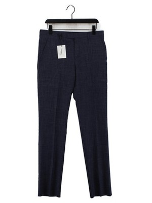 Paul Smith Herren Anzughose W 32 in Blau Wolle Neu Mit Etikett
