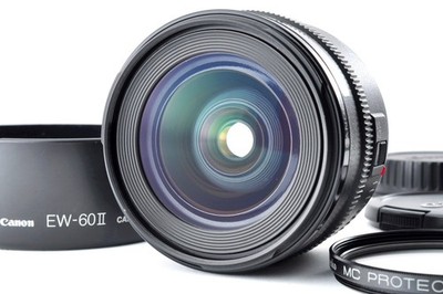 Canon EF 24mm F2.8 [MINT] Wide Angle AF MF Prime Lens w/ Hood for EOS Tested