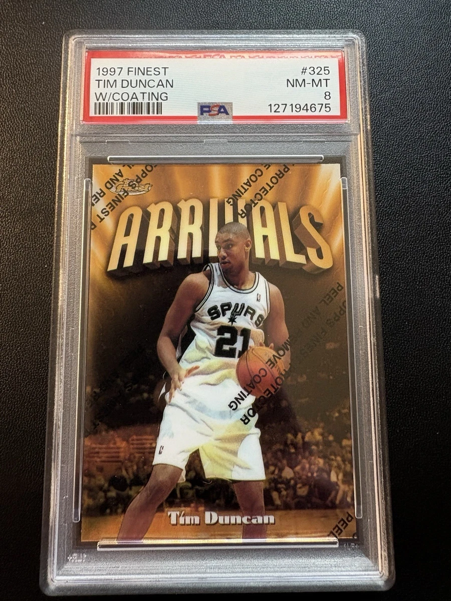 Topps Tim Duncan Basketball Rookie Sports Trading Cards