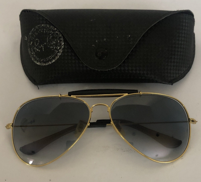 RAY BAN RAY-BAN RB3029 OUTDOORSMAN II AVIATOR SUNGLASSES 3029 62mm