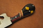 Custom Handemade Stainless Steel Bullcutter Knife Resin Handle With Cover 246 — photo 5