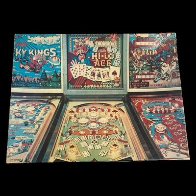 Another View CR Gibson Vintage NOS Tilt Bally Pinball Jigsaw Puzzle 1979