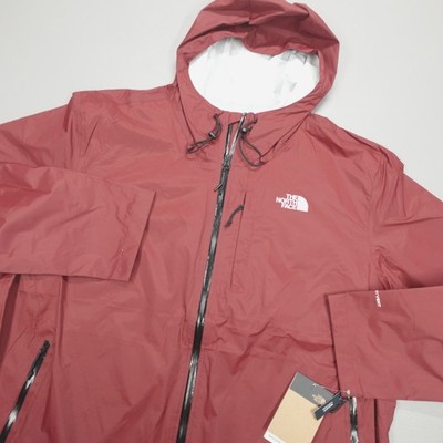 The North Face Alta Vista Rain Jacket Men's Size 2X Sumac Red Regular Fit