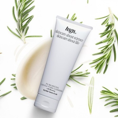 HSGN PH Balancing Gentle Foam Cleanser with Rosemary 150ml Facial Cleansing Foam