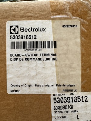 Frigidaire Electrolux   OEM Main Control Board 5303918512    FREE Shipping 