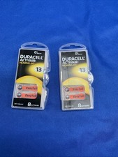 Duracell Activair Hearing Aid Batteries - 2 Pk of 8 - Sz: 13, Exp 2027
