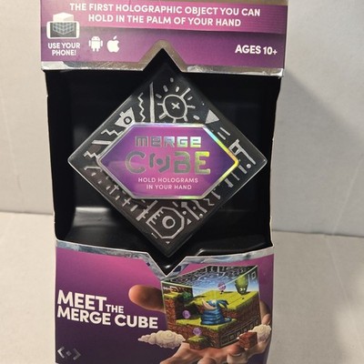 MERGE CUBE - FUN & EDUCATIONAL AUGMENTED REALITY STEM TOY FOR KIDS, LEARNING NEW