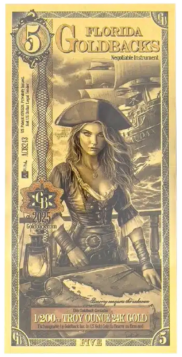 2025 Florida 5 Goldback *ALPHA SERIES* (Audax, Daring) | eBay