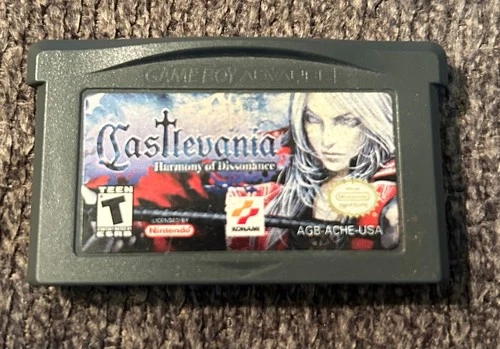 Castlevania Harmony of Dissonance Nintendo Gameboy Advance GBA