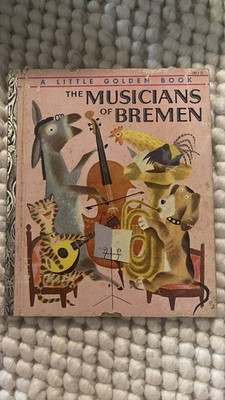 The Musicians of Bremen Grimm Hardcover Illustrated Simon and Schuster