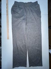 Champion sweatpants women  s medium elastic waist drawstring pocket grey