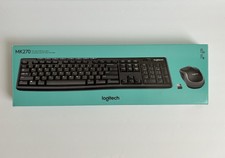 Logitech MK270 Wireless Combo Full-Size 2.4GH...
