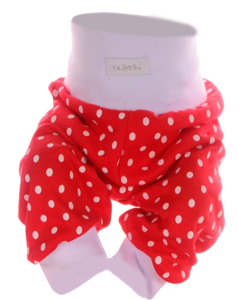 Hose Baby Erstlingshose für Neugeborene in Rot weihnachtlich - Bild 1 von 1
