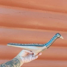 VTG Tonala Mexico handmade Hand Painted Bird sculpture