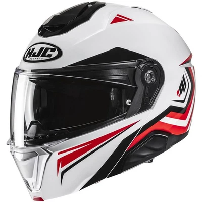 HJC i91 Tricus MC1 Klapphelm Motorradhelm Helm Sonnenvisier - Bild 1 von 4