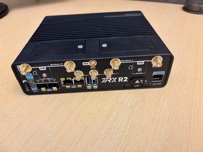 Klas TRX-RX Ruggedized Gateway with two installed modems   KLAS-TRX-R2-3708